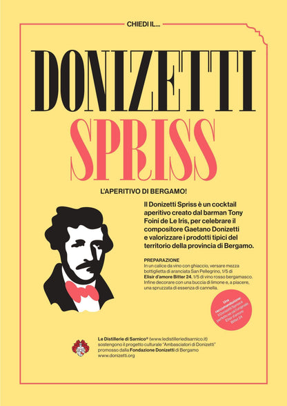 Donizetti Spriss Ricetta - Le Distillerie di Sarnico 1886